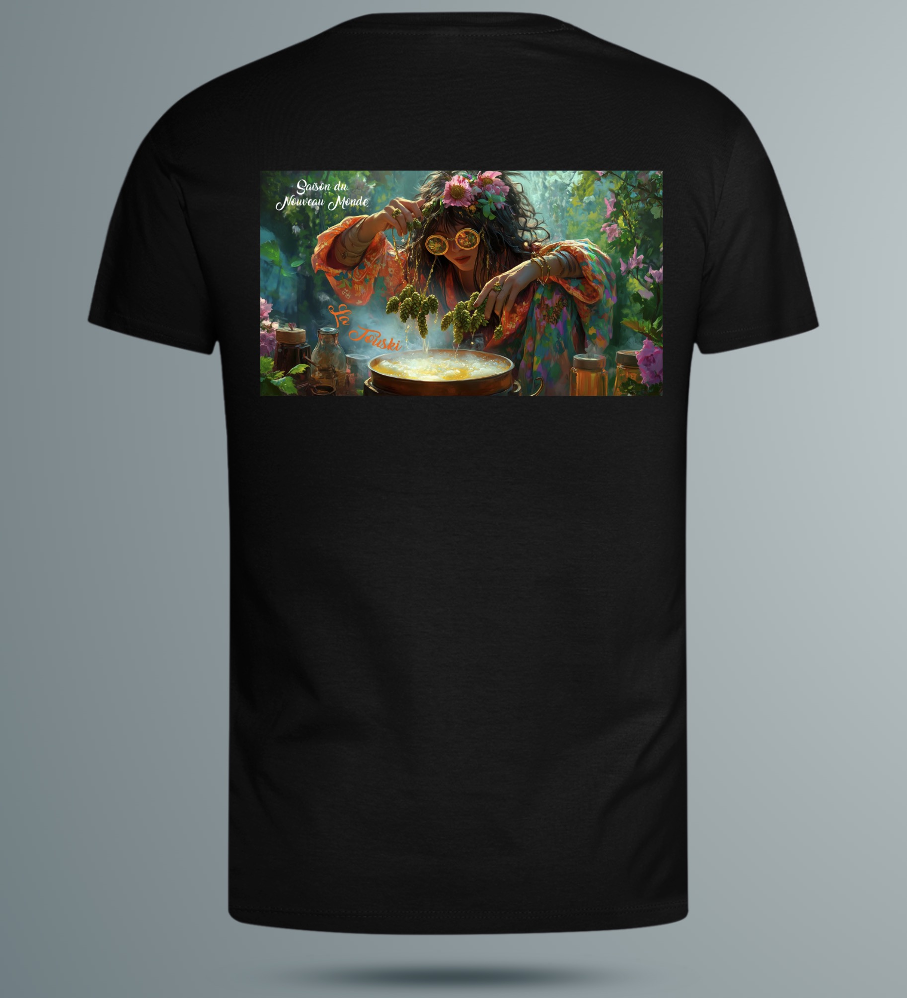 Tshirt Touski (Unisexe) Noir ou Blanc